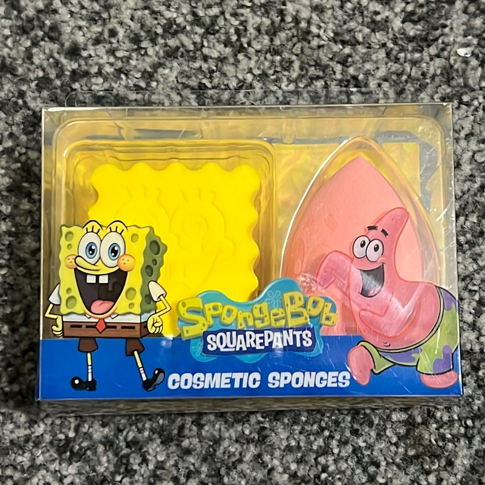 SpongeBob SquarePants Cosmetic Sponges NIB
